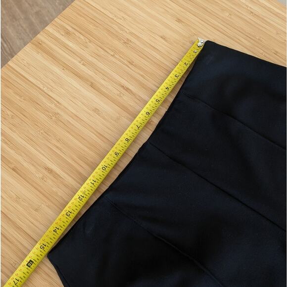 Spanx Perfect Fit Black Ponte Cropped High Waist Wide Leg Pants, size L - Picture 4 of 10